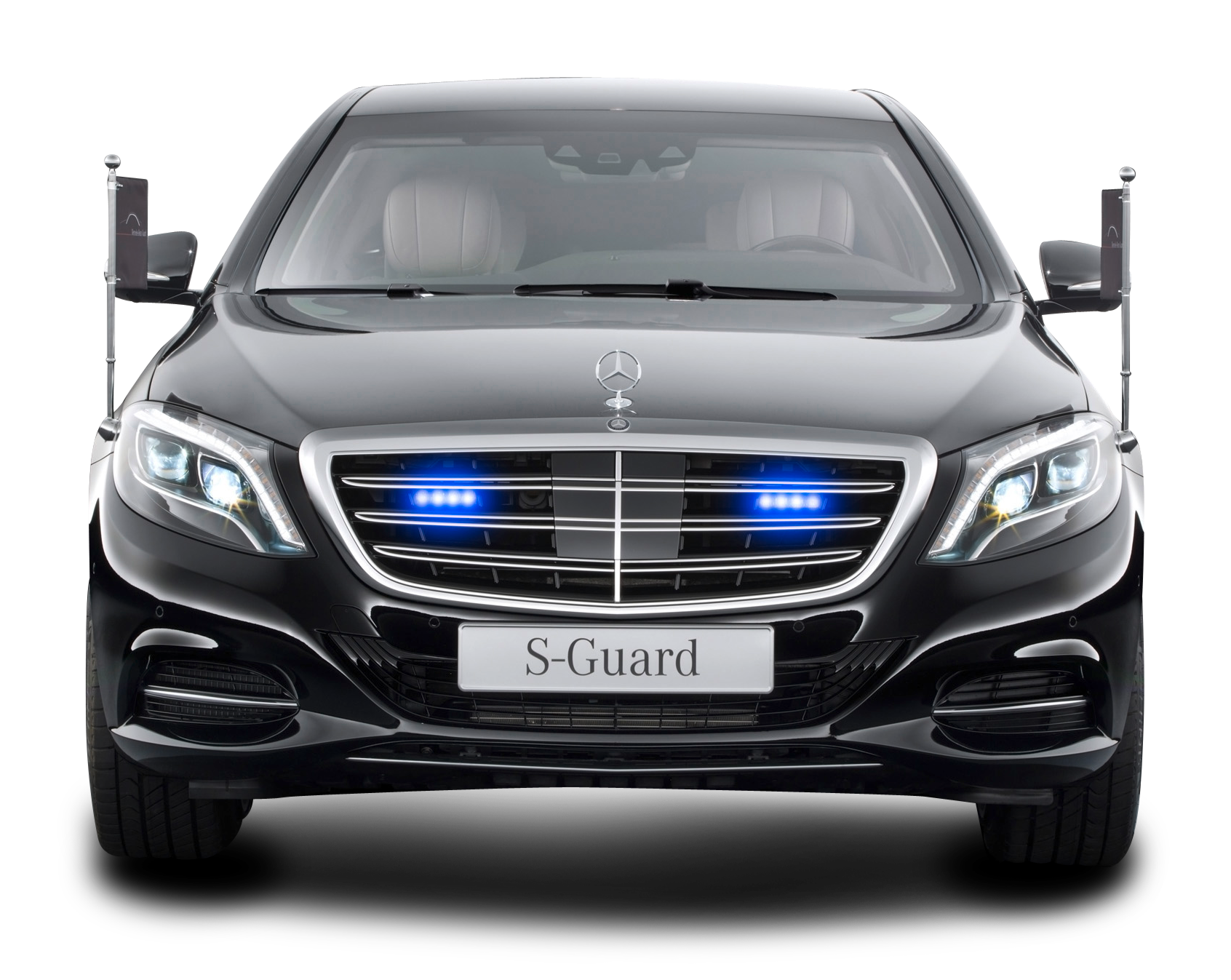 Mercedes S Guard Vehicle Front View PNG