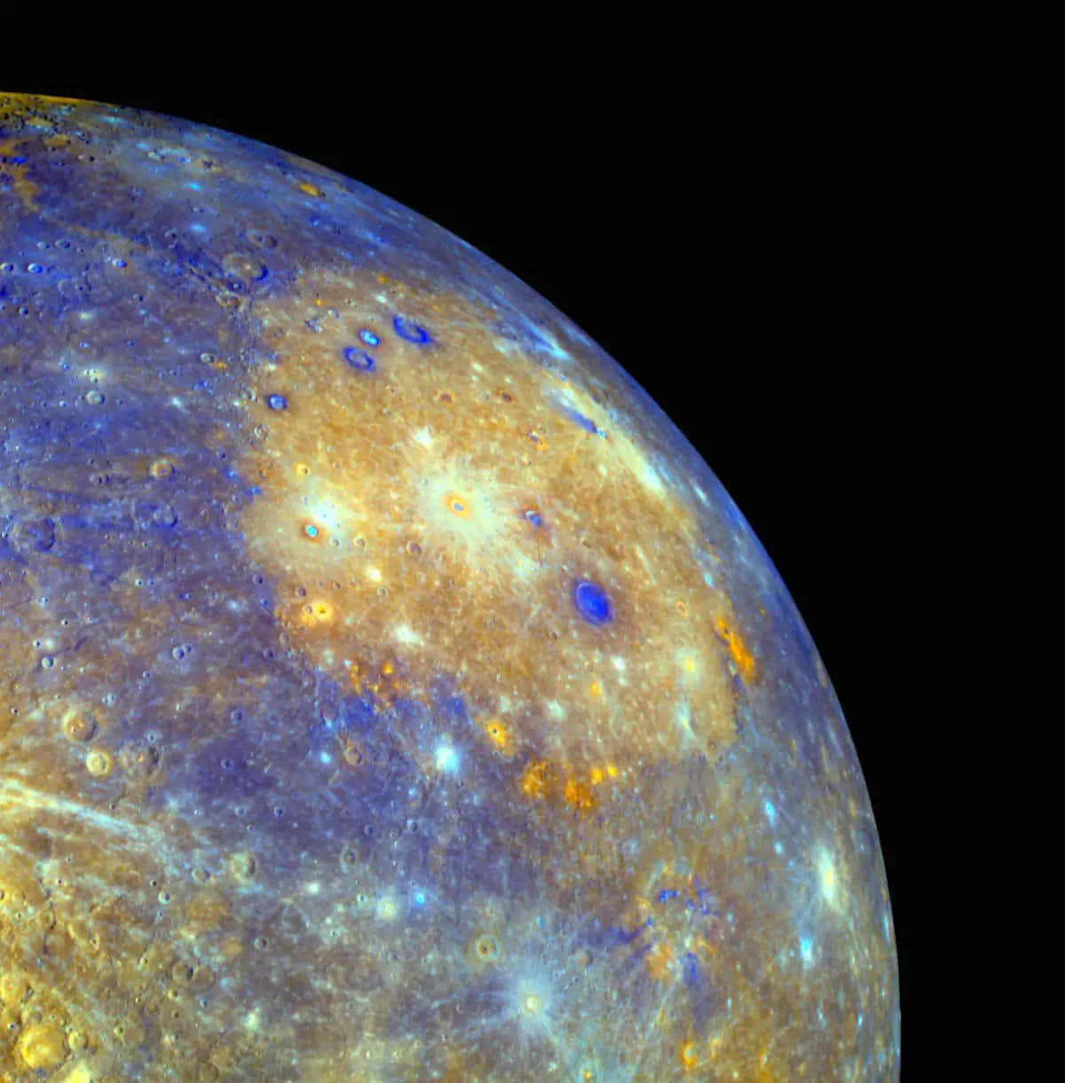 Mercury, the innermost planet of the Solar System