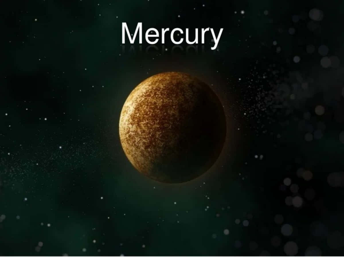Densilhuettade Merkuriuskapseln Mot En Nattlig Himmel, En Symbol För Mänsklig Rymdforskning.
