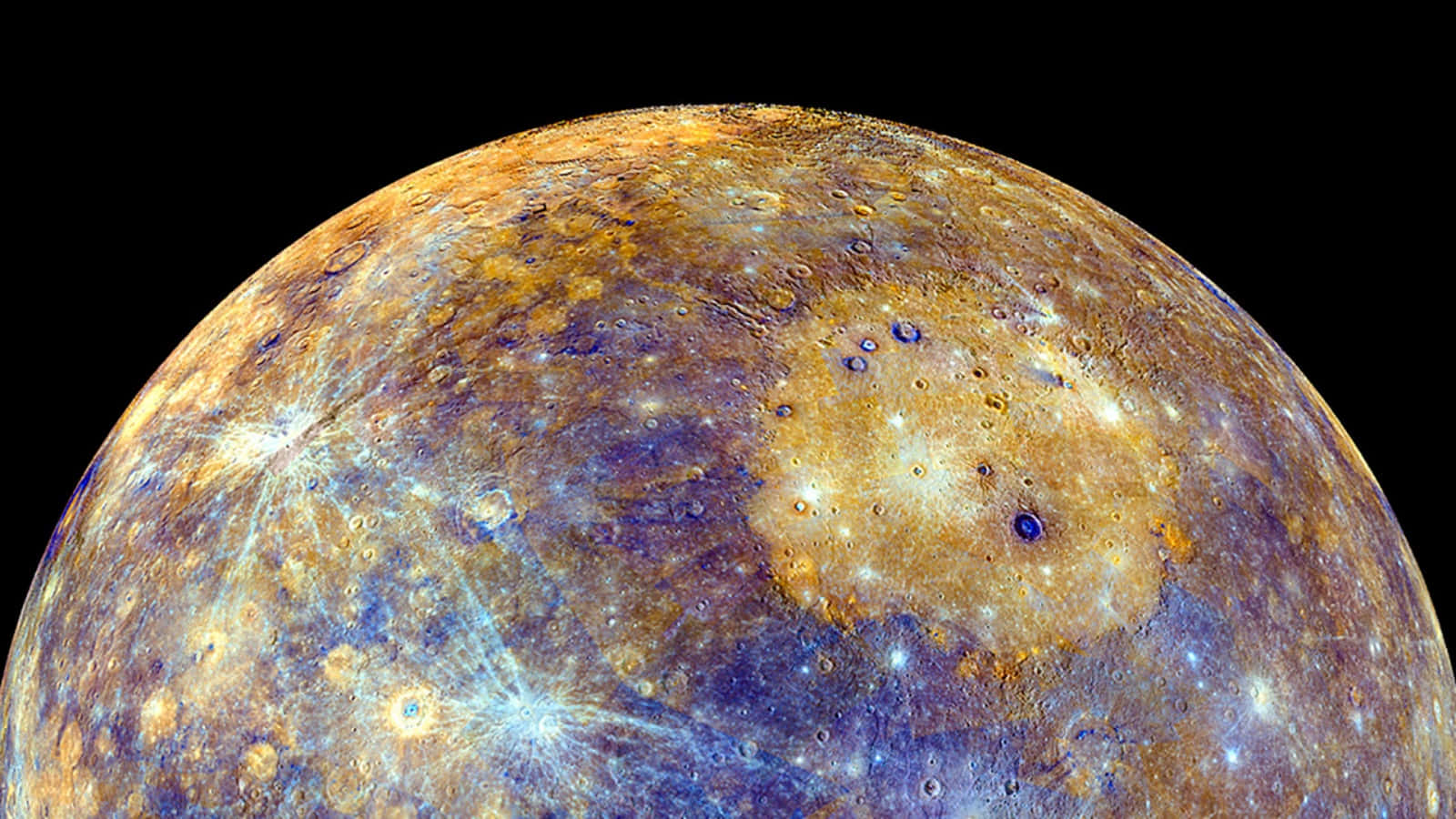 Look at Mercury, the beautiful celestial body.