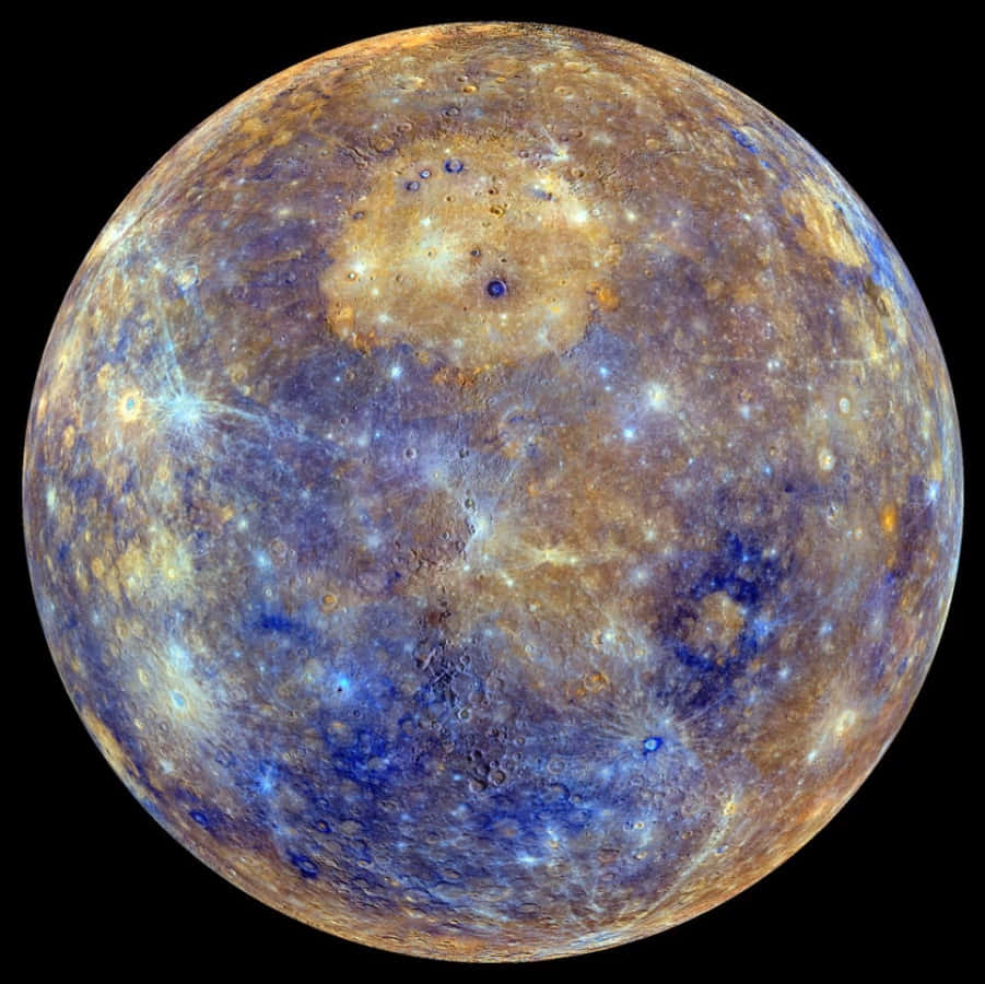 The beautiful planet Mercury in all its glory