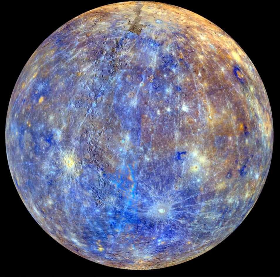 The retrograde motion of the planet Mercury.