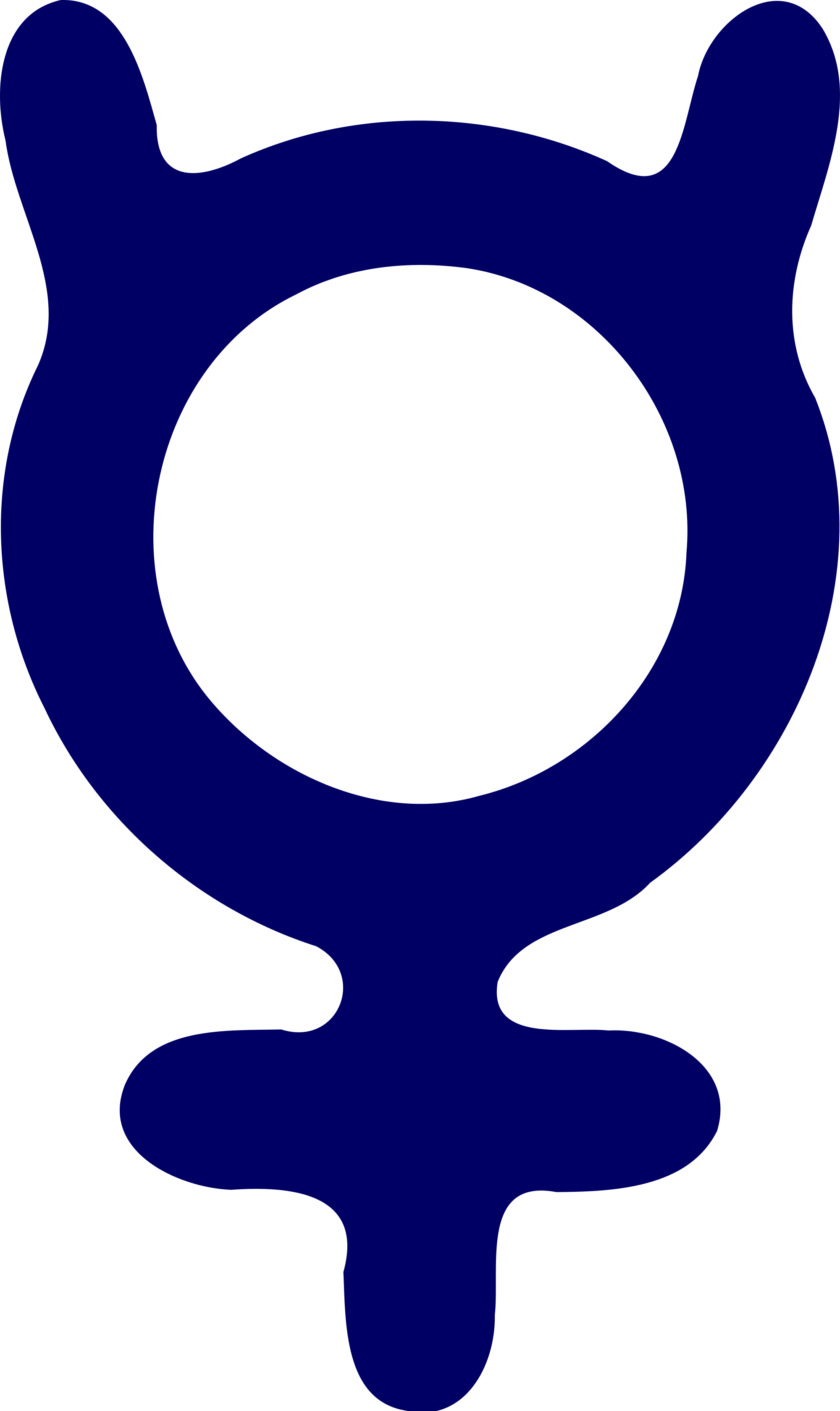 Mercury Symbol Blue Background.png PNG