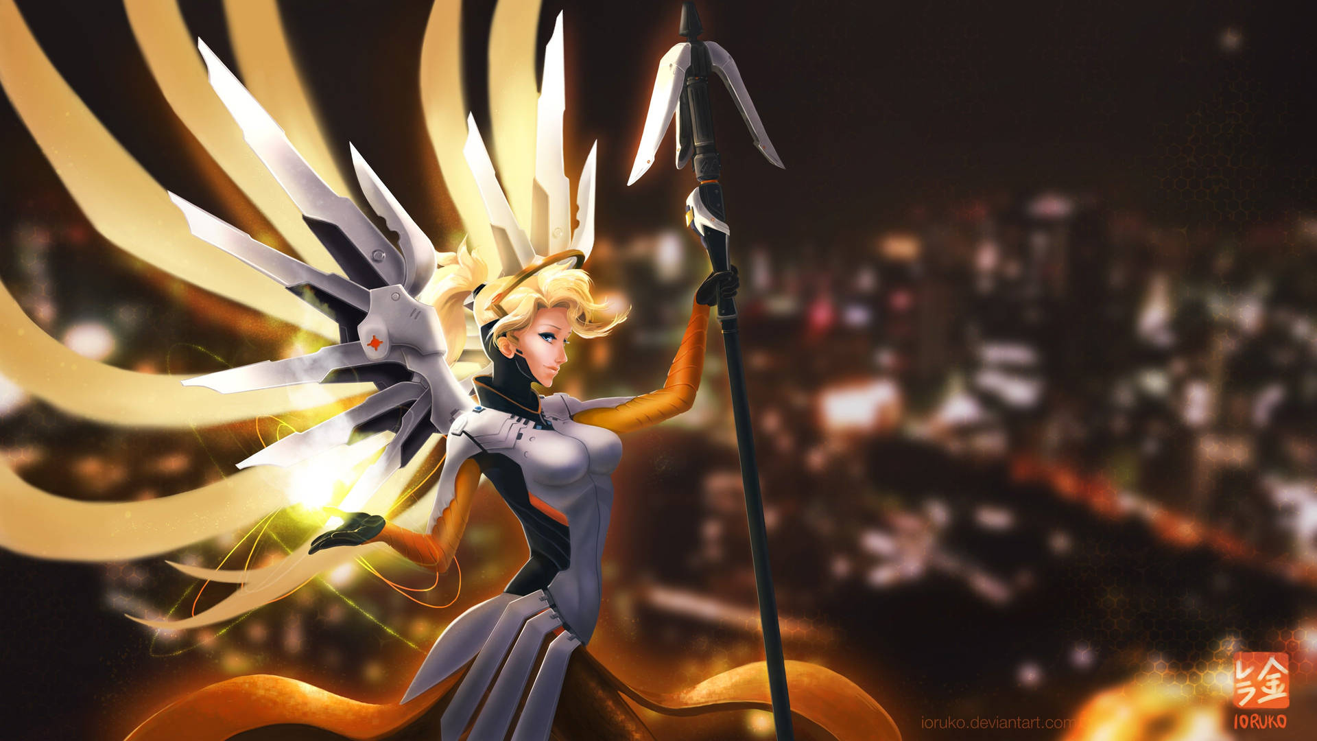 Mercy Heroine From Overwatch 2 Wallpaper