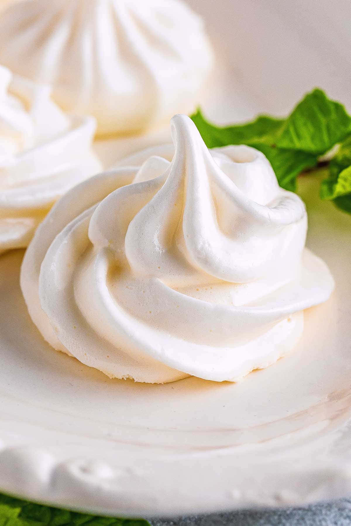 Delicious Whipped Meringue Wallpaper