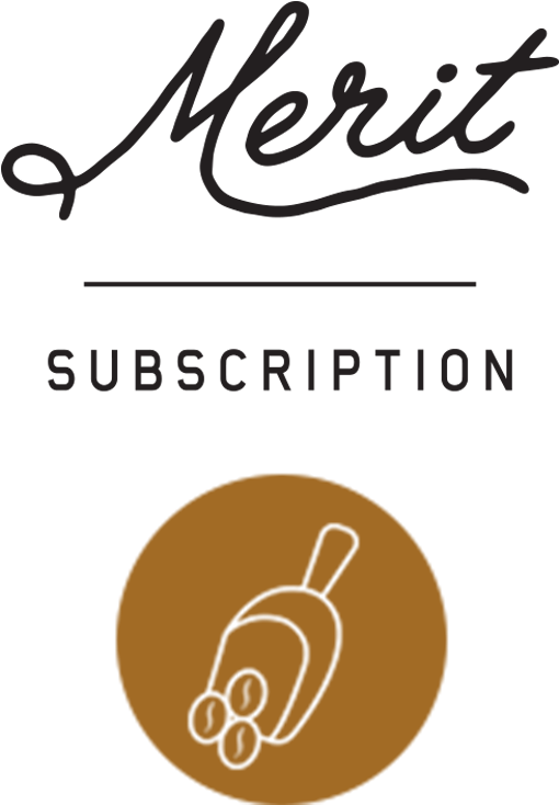 Merit Coffee Subscription Logo PNG