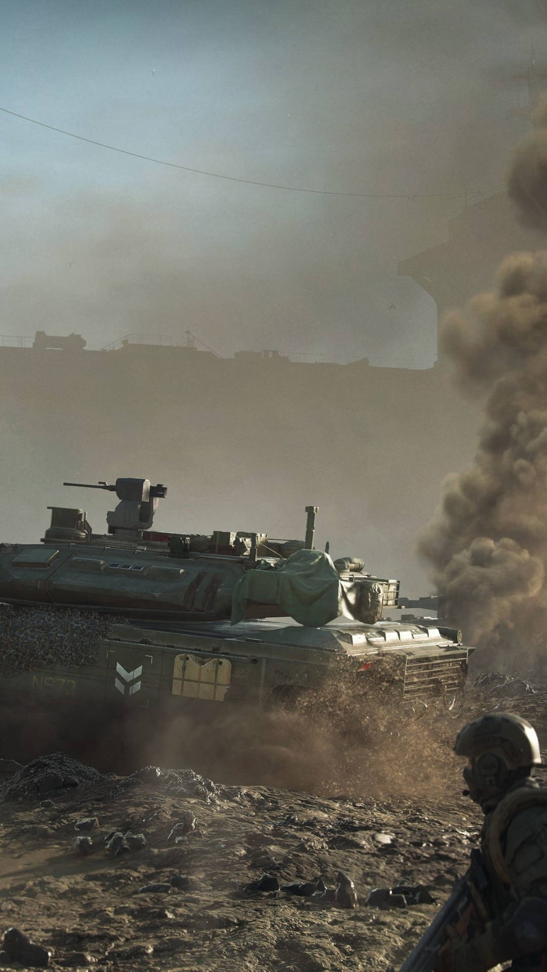 Download Merkava Tank Battlefield 1 4k Phone Wallpaper 