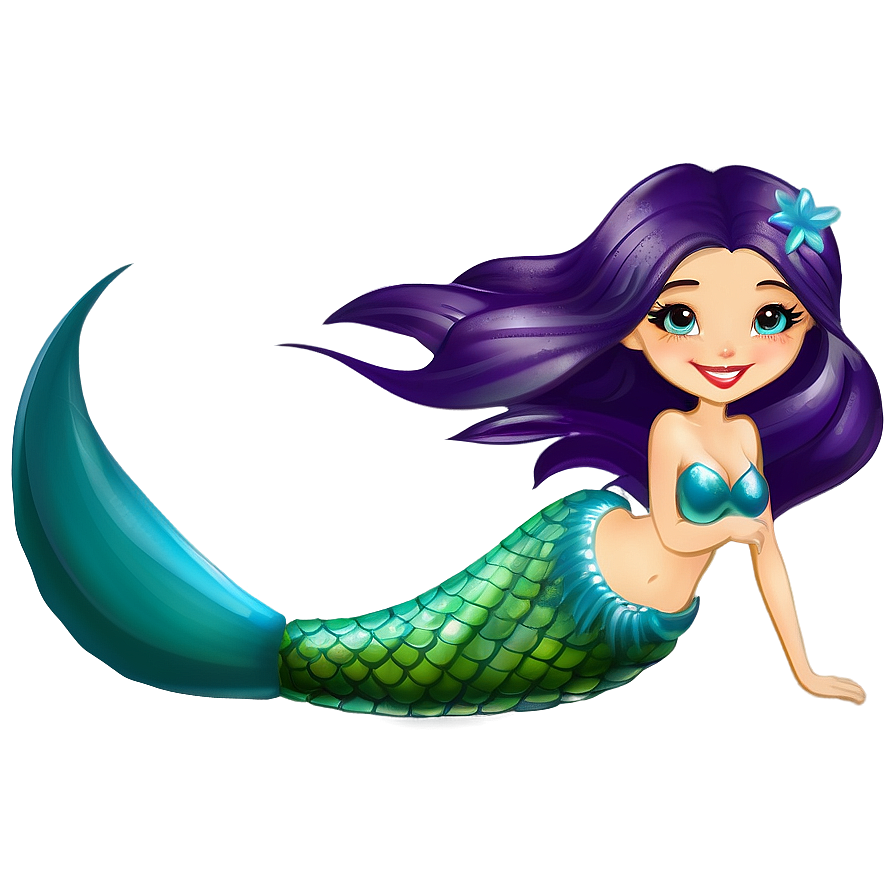 Mermaid Characters Png 06122024 PNG