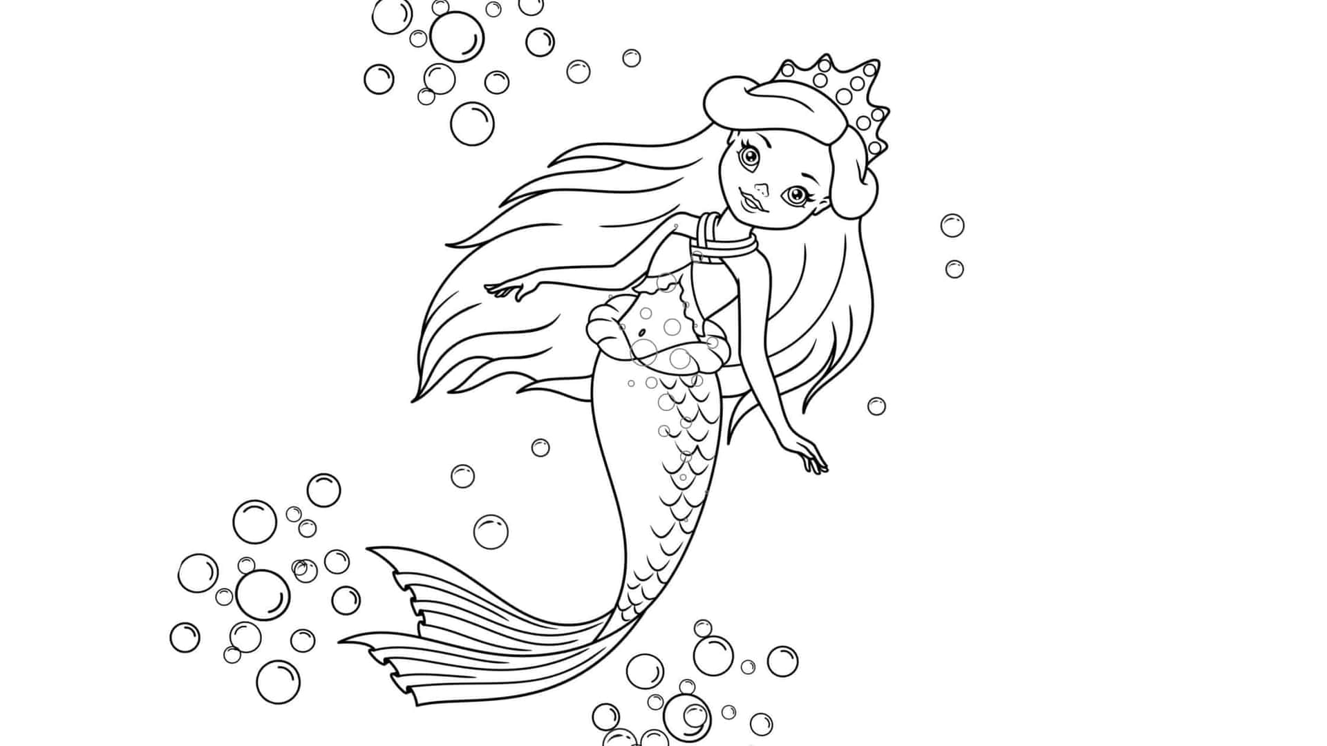 Create Your Own Underwater Adventure with Mermaid Coloring Pictures