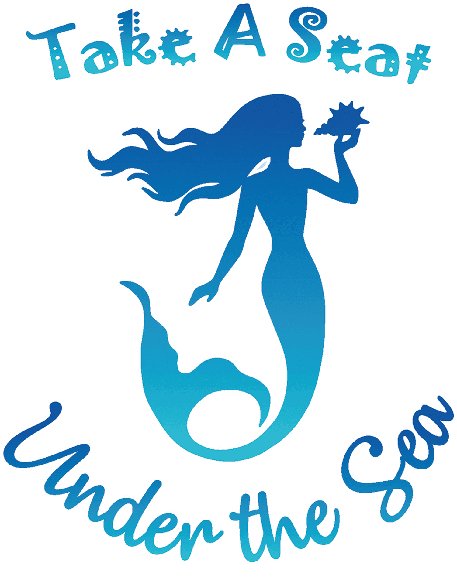 Mermaid Invitation Clipart PNG