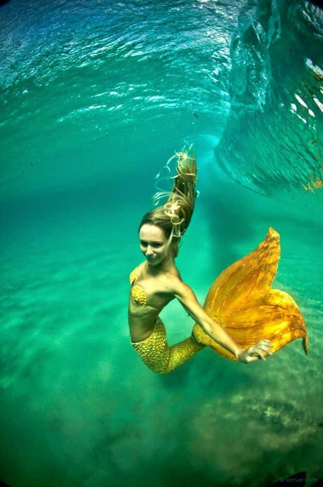 Mermaid Real Life Posing Picture