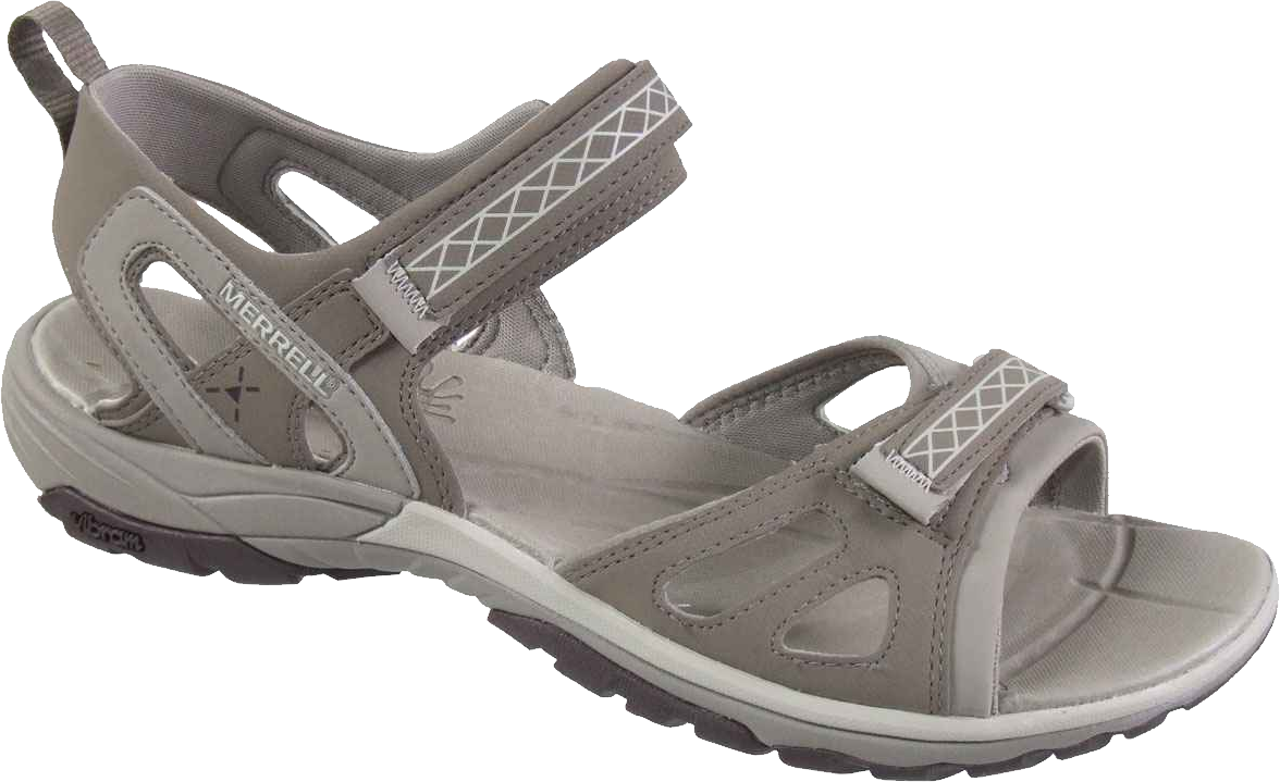 Merrell Grey Outdoor Sandal PNG