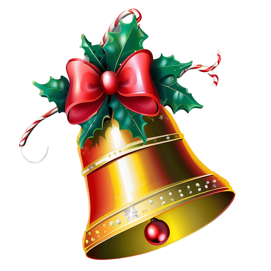 Merry Christmas Bell Png 73 PNG
