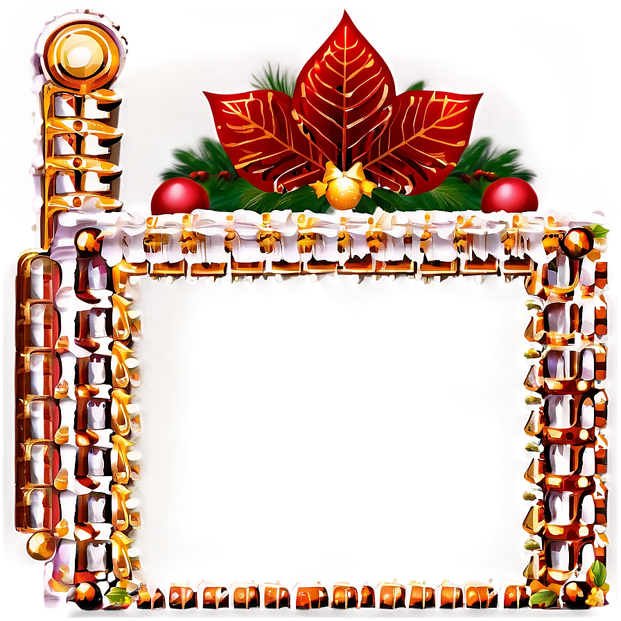 Merry Christmas Frame Png 05252024 PNG
