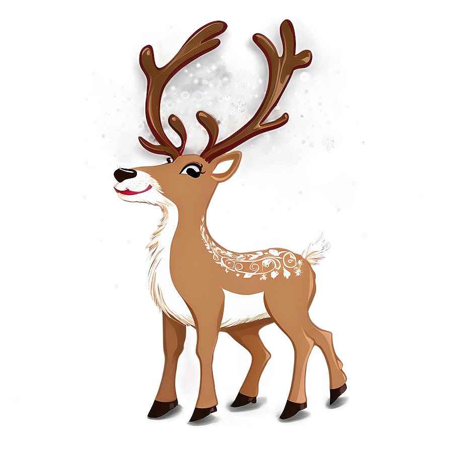 Merry Christmas Reindeer Png 27 PNG