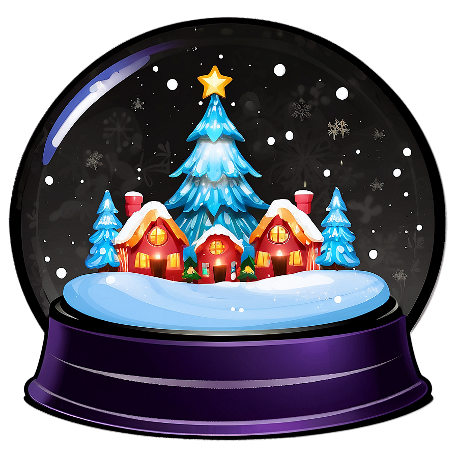 Merry Christmas Snowglobe Png Mqq PNG