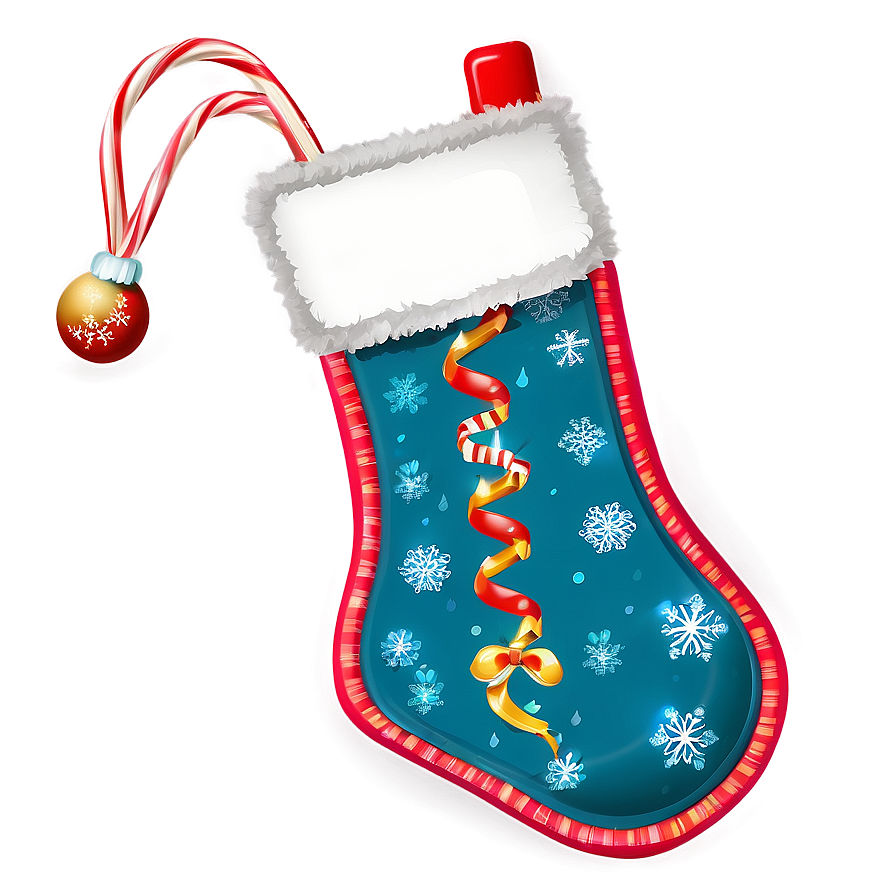 Merry Christmas Stocking Png 05032024 PNG