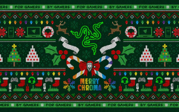 Merry Chroma Razer 4k Wallpaper