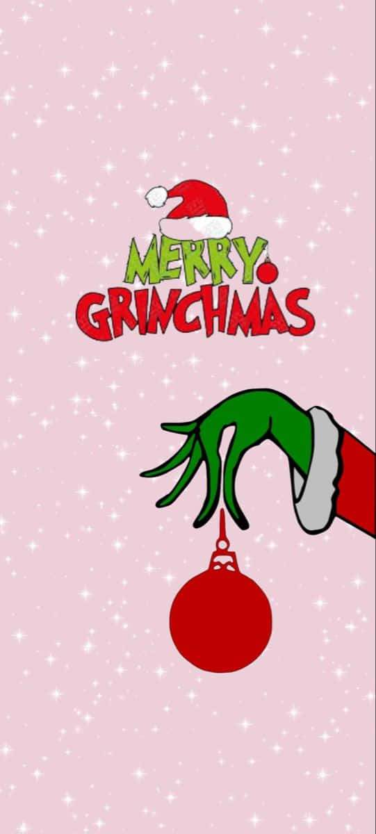 Merry Grinchmas Phone Wallpaper Wallpaper