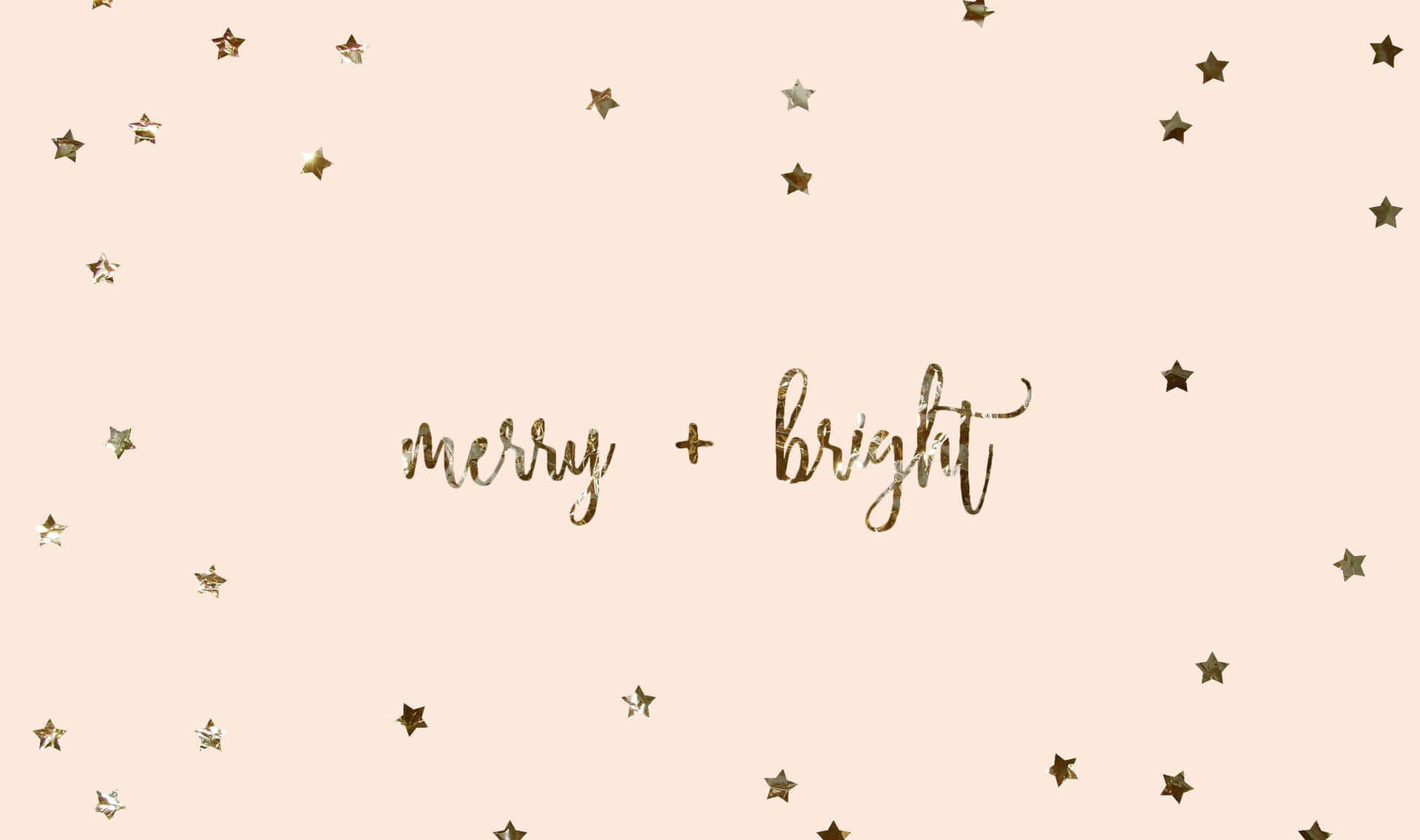Merryand Bright Christmas Background Wallpaper