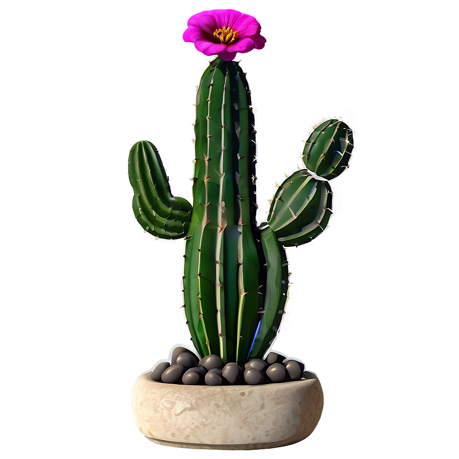 Mesa With Cacti Png 06252024 PNG
