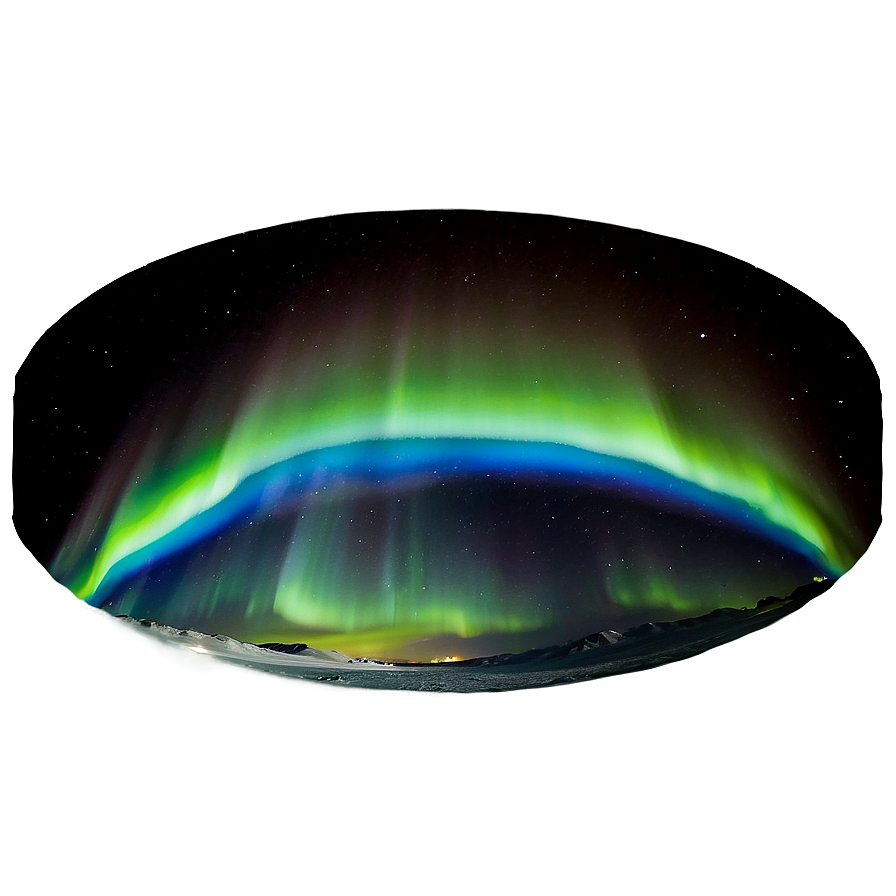 Mesmerizing Aurora Nighttime Png Xfr45 PNG