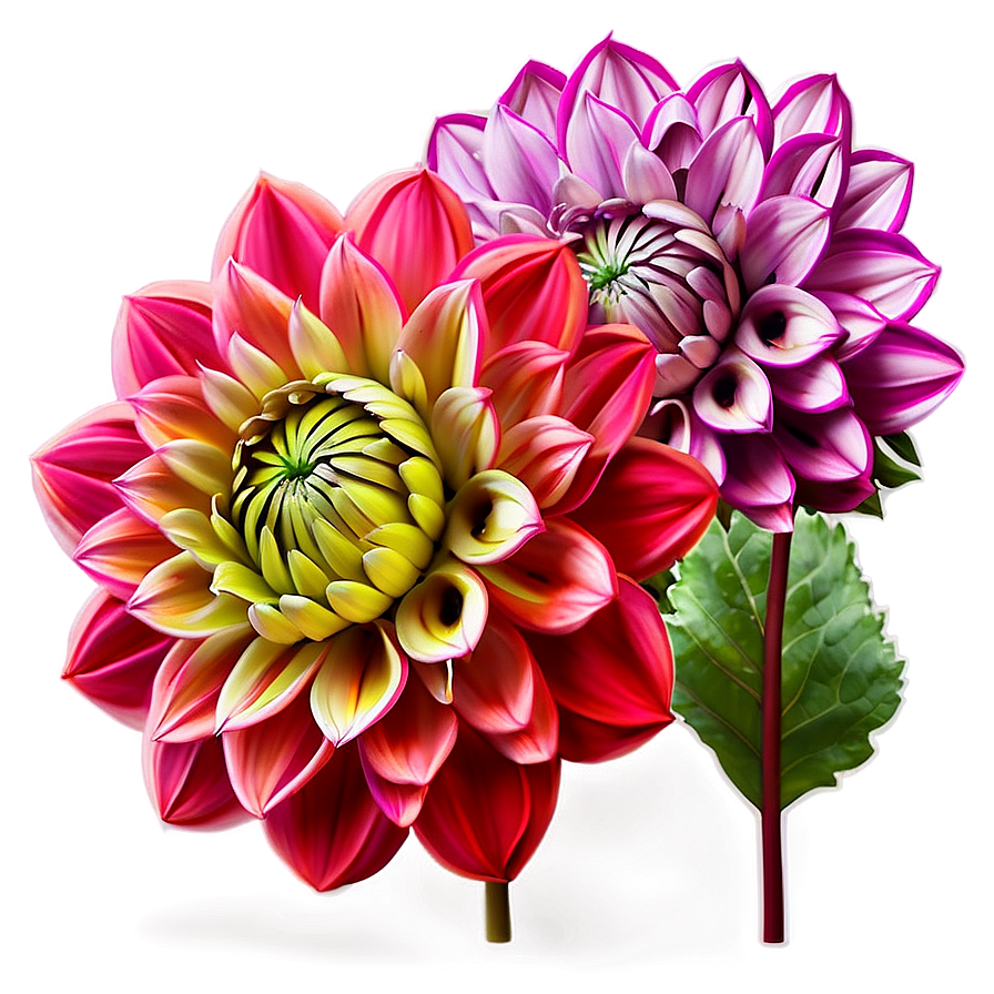 Mesmerizing Dahlia Png Hyp PNG