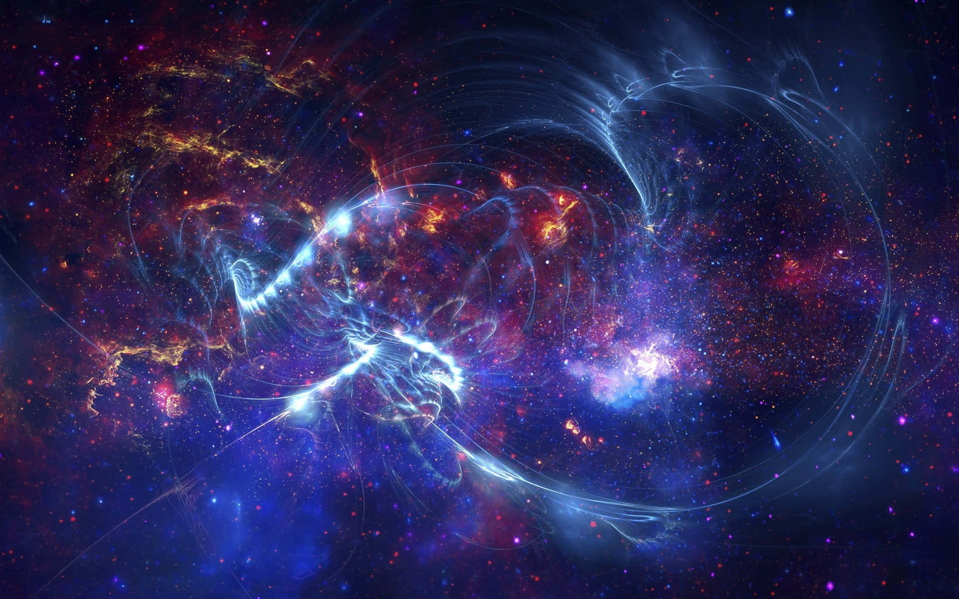 Mesmerizing Galactic Nebula Wallpaper