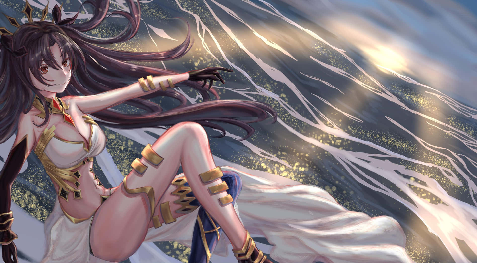 Mesmerizing Ishtar From Fate Grand Order Wallpaper