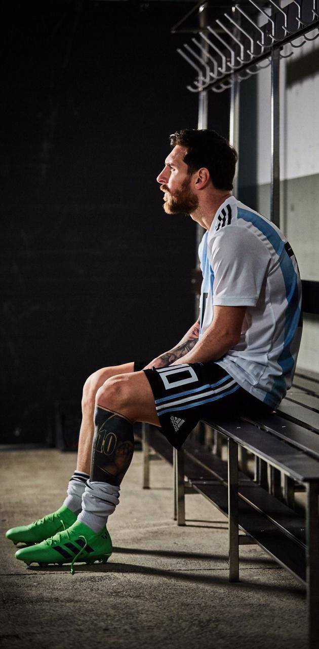 Messi 2021 Argentina Kit Background