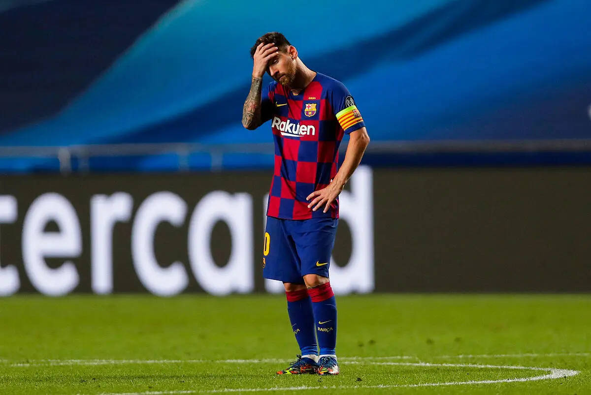 Messi2021 Estressado. Papel de Parede