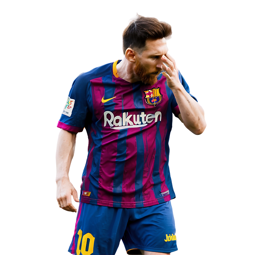 Messi Action Shot Png Qdt63 PNG