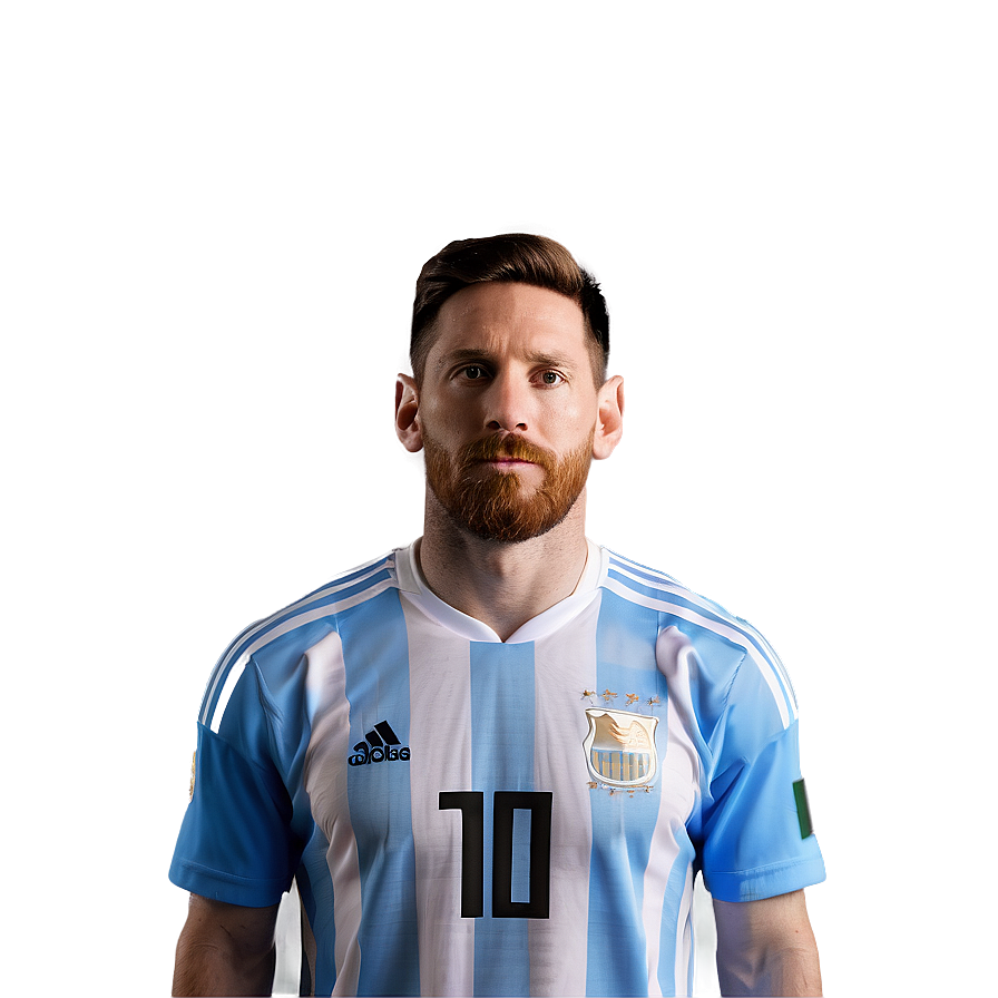Messi Argentina Jersey Png 05032024 PNG