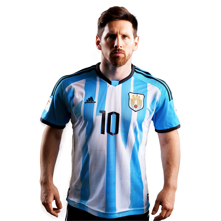 Messi Argentina Jersey Png Cav31 PNG
