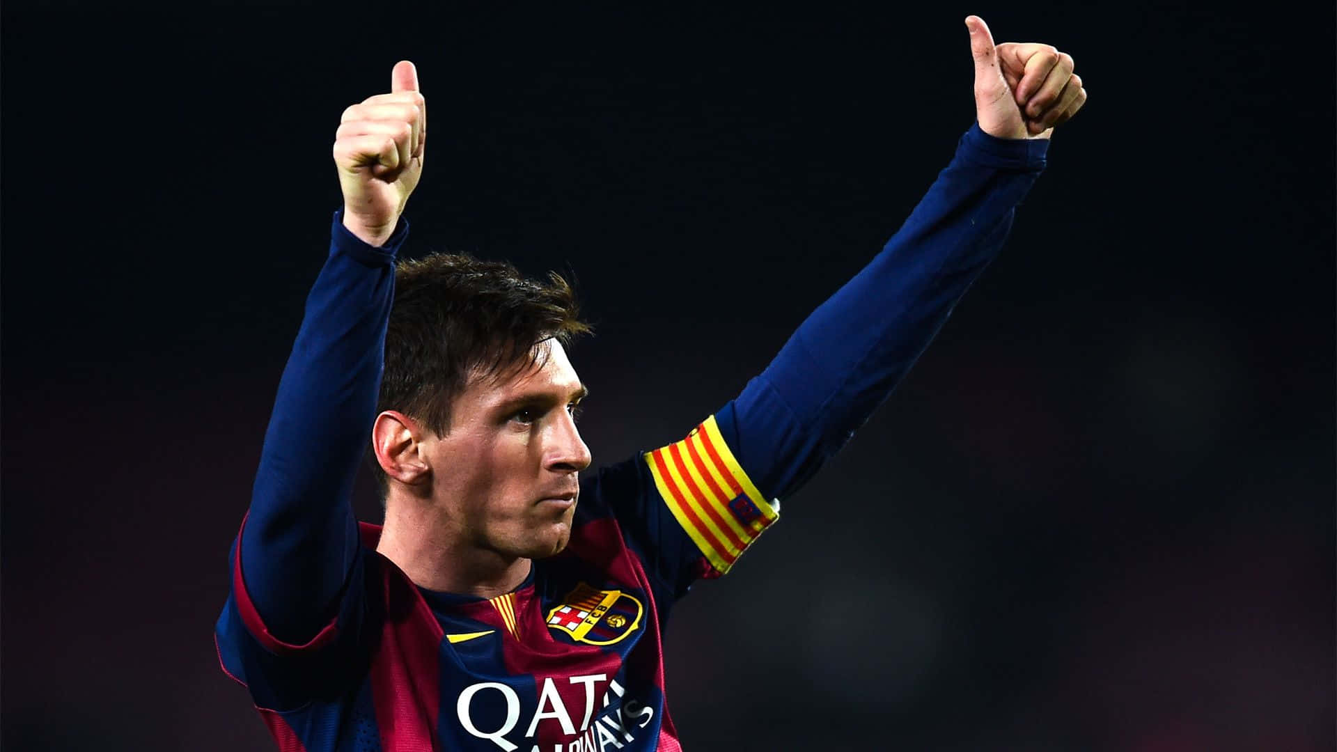Lionel Messi, arguably the greatest footballer of all time