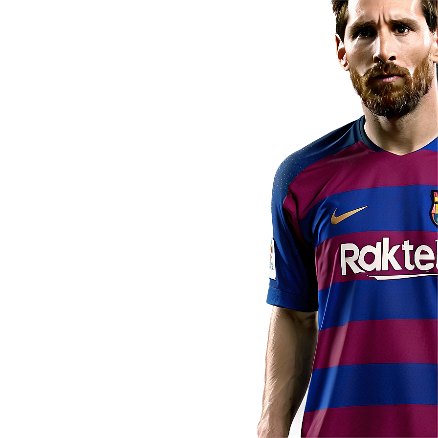 Messi Barcelona Uniform Png Vax PNG