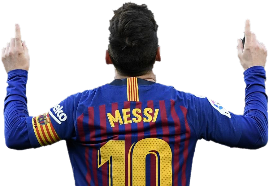 Messi Celebration F C Barcelona PNG
