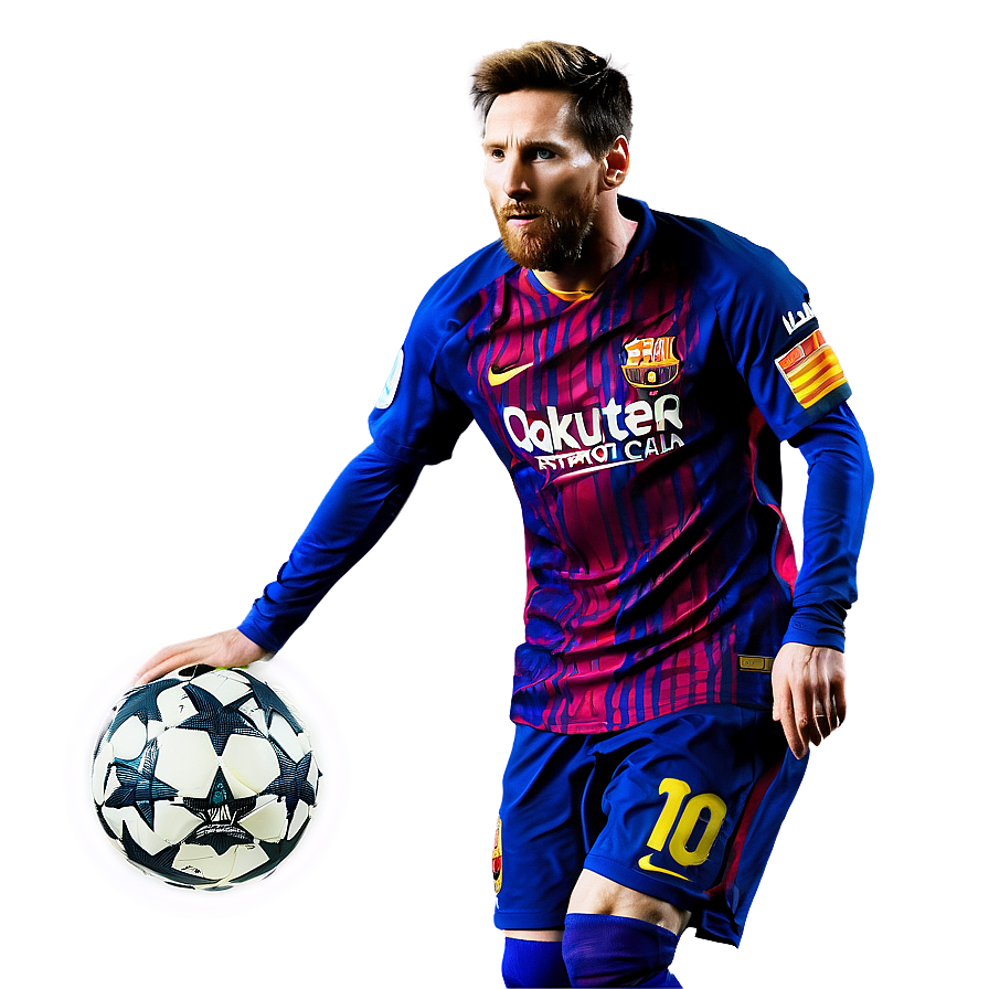 Messi Champions League Png Xnc PNG