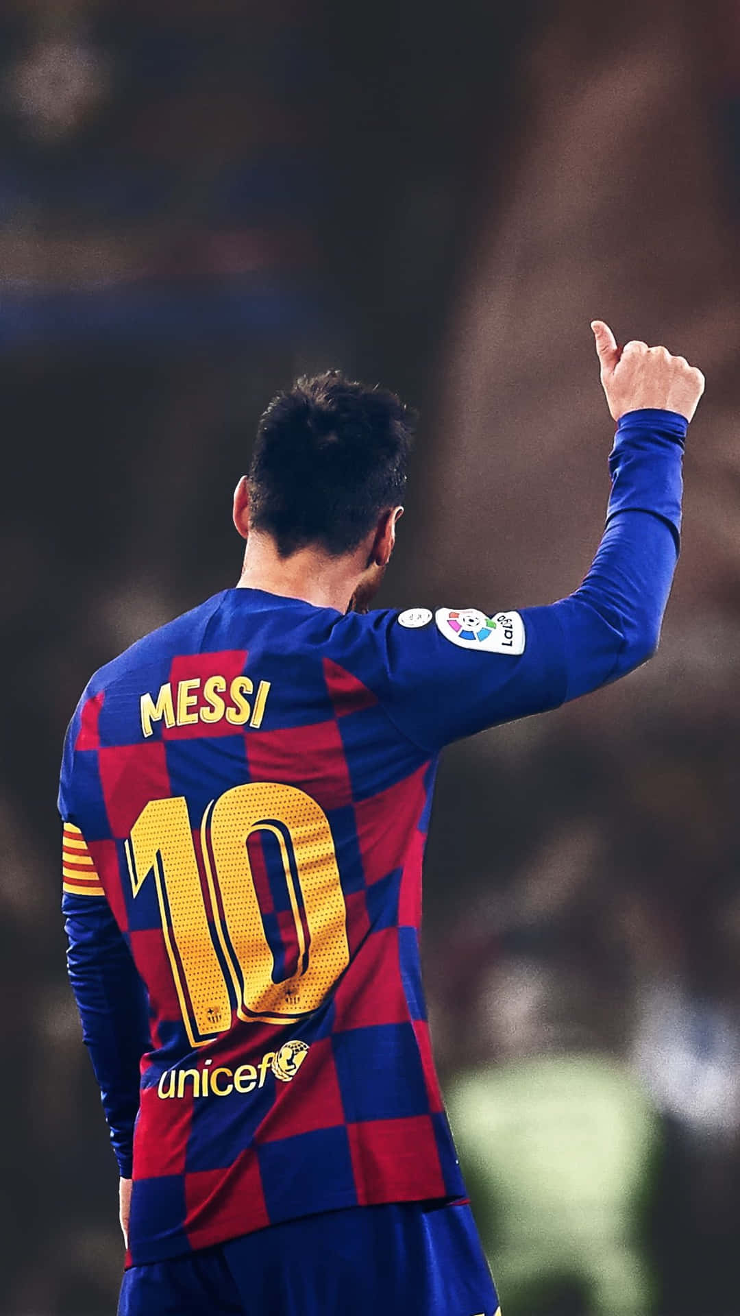 Billede 'Lionel Messi, Fodboldens konge' Wallpaper