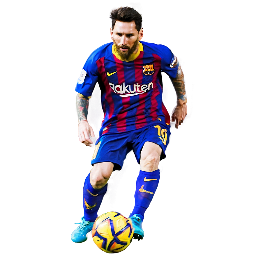 Messi Dribbling Skills Png 58 PNG