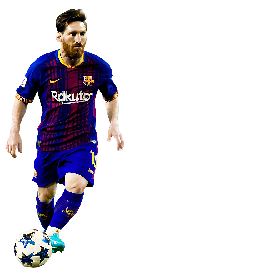 Download Messi Dribbling Skills Png Yjl | Wallpapers.com