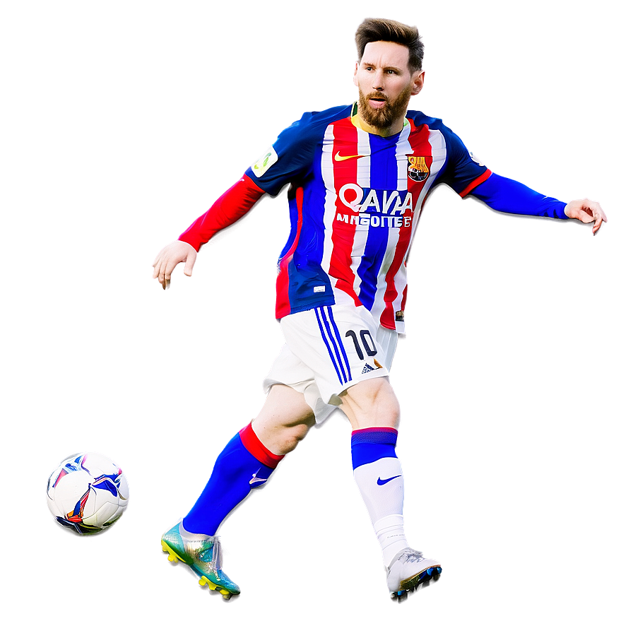 Messi Dynamic Play Png 06242024 PNG