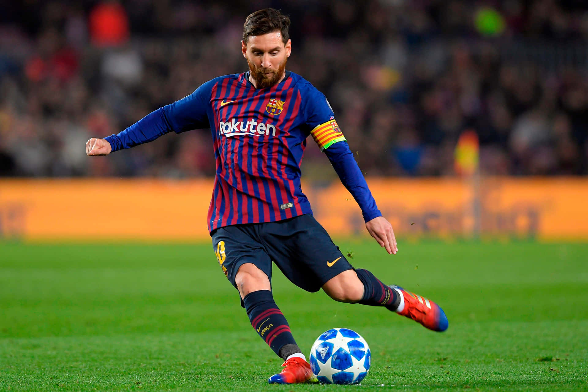 Messi Free Kick Motion Wallpaper