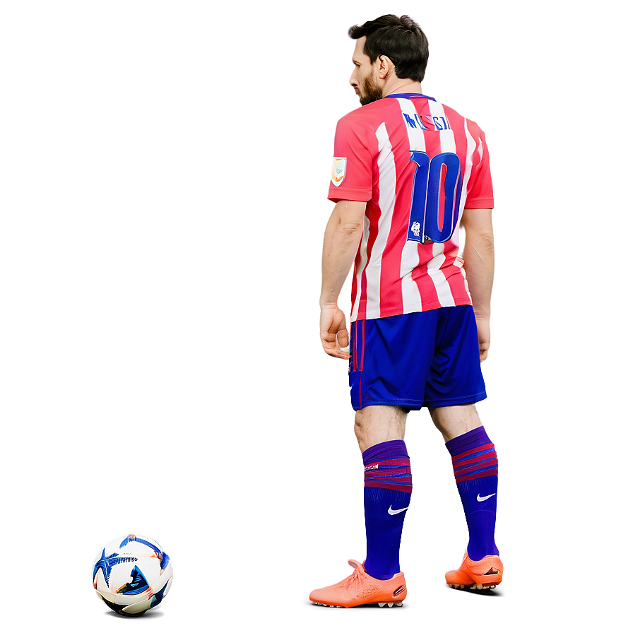 Messi Free Kick Pose Png 73 PNG