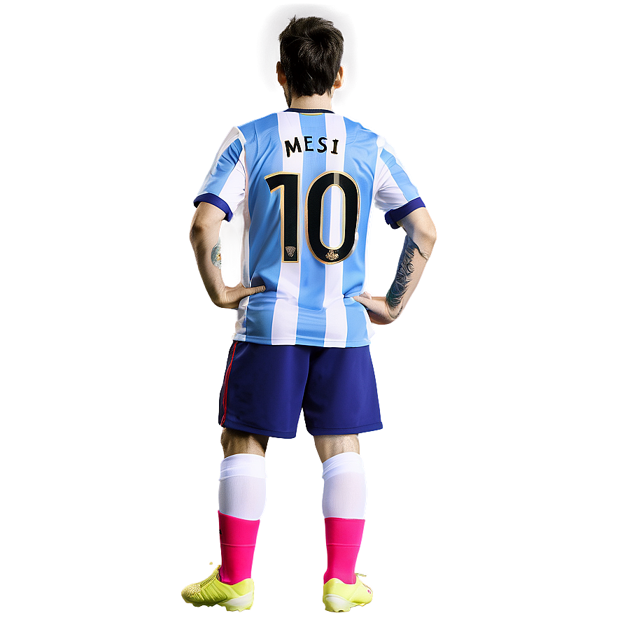 Messi Iconic Number 10 Png Apu33 PNG
