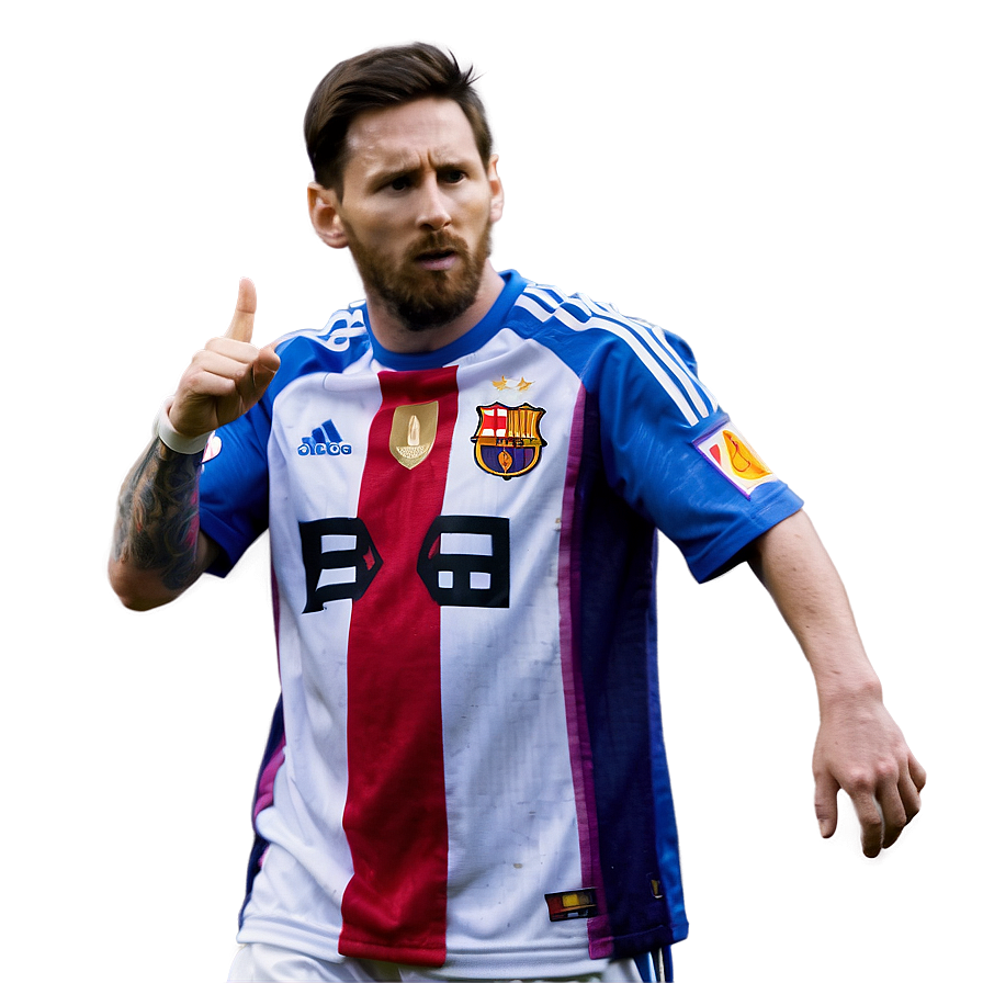 Messi Intense Game Moment Png Mly PNG