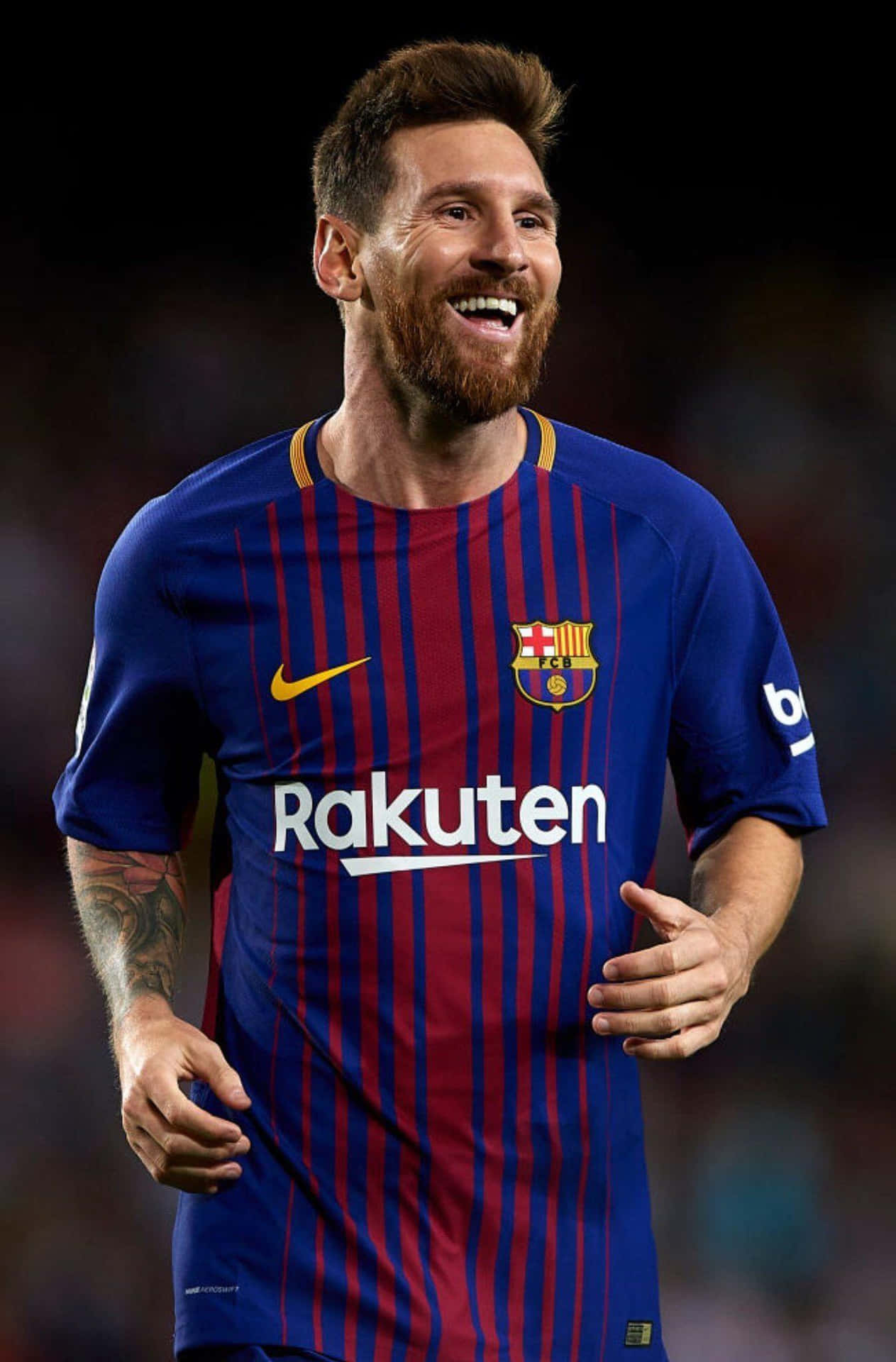 Fåden Senaste Messi Iphone Och Upplev Kraften Av Messi På Din Mobilskärm. Wallpaper
