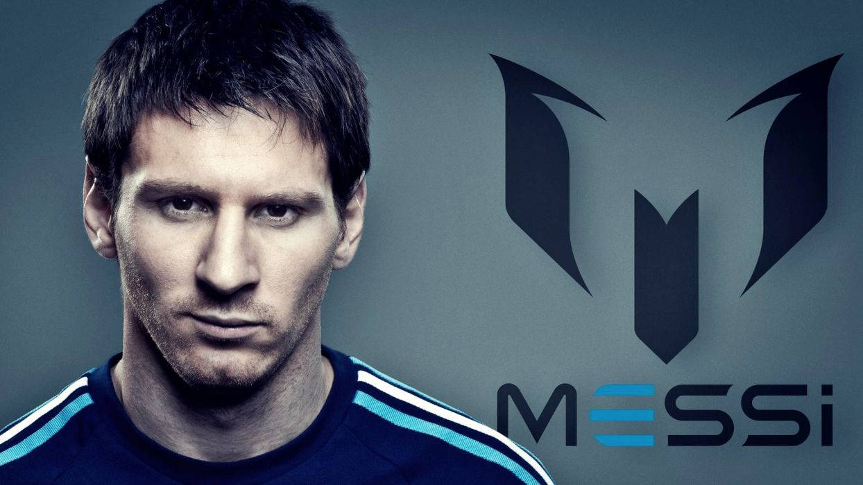 Messi Player And Logo