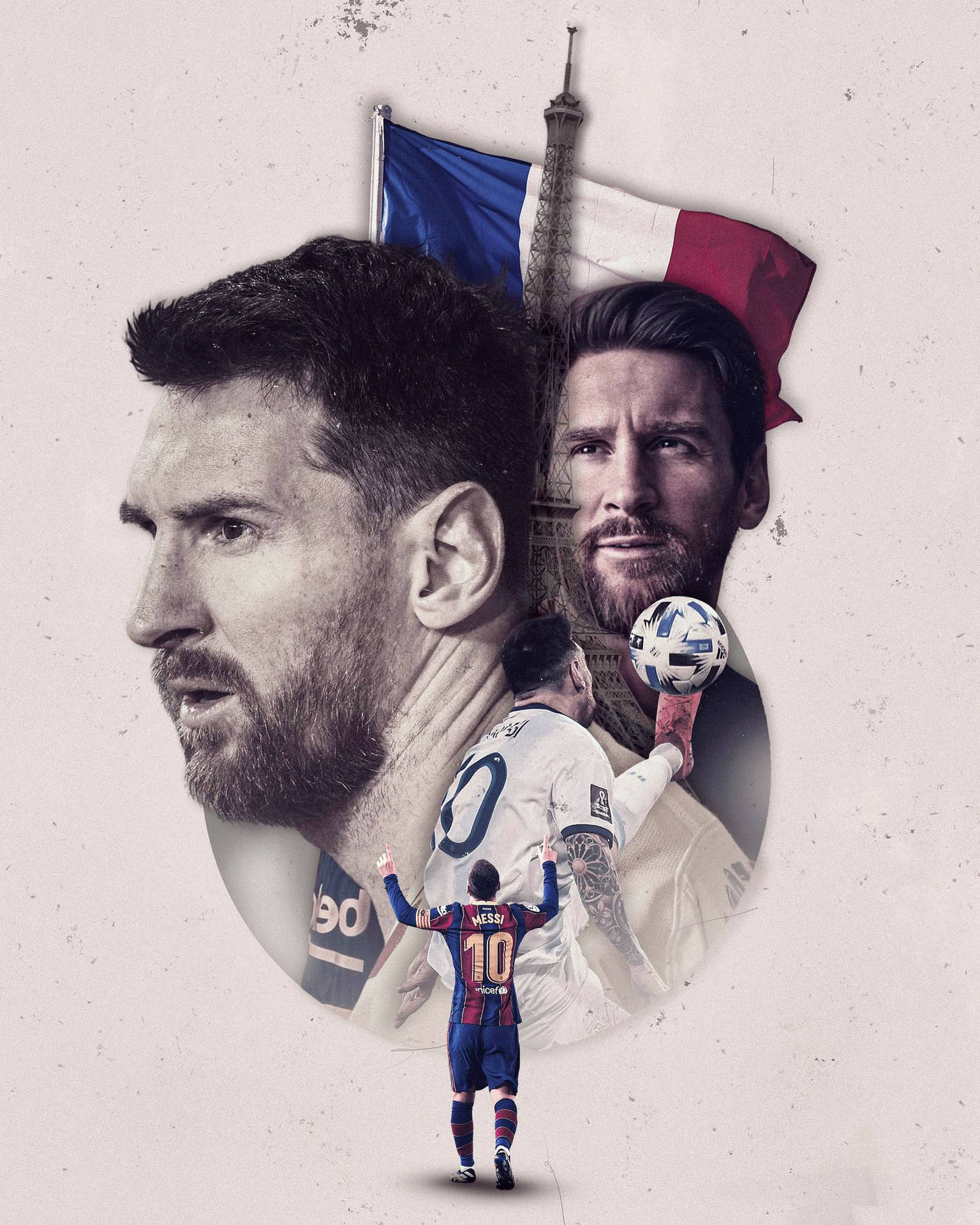 Messi PSG Paris Saint-Germain Wallpaper