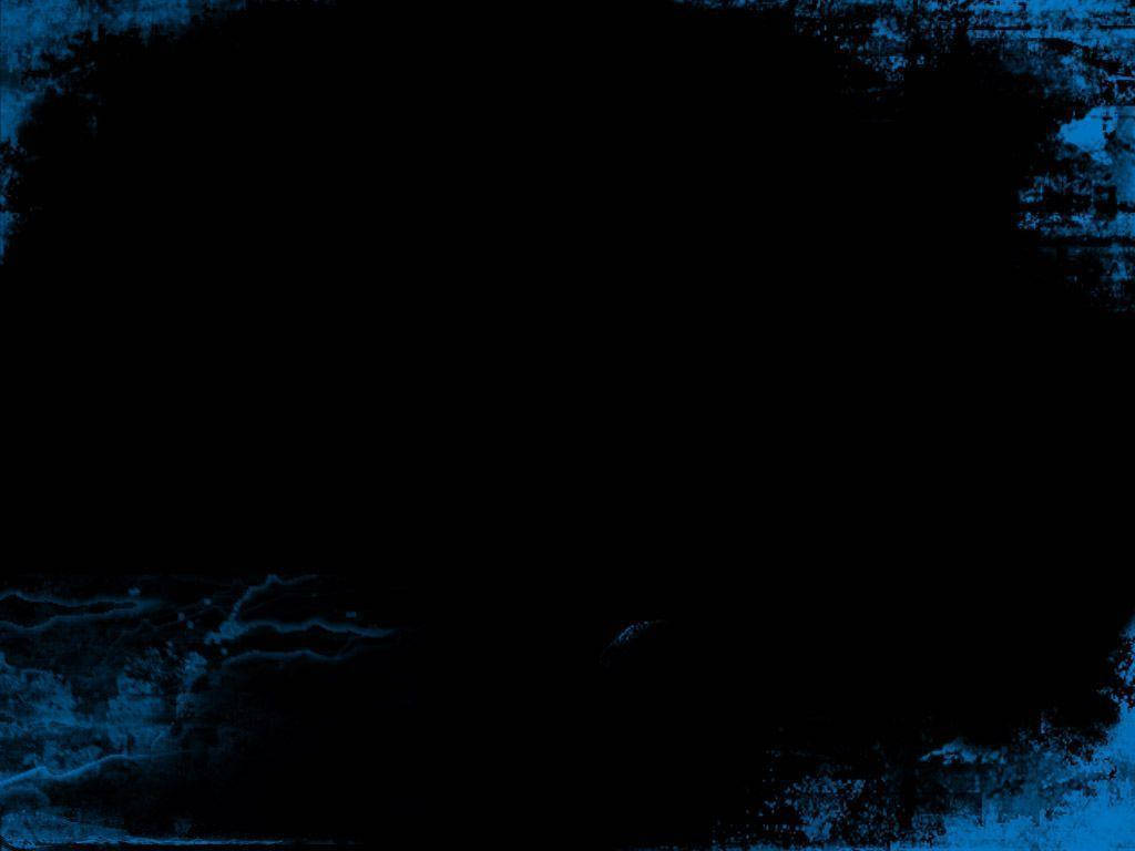 Unordneterschwarzer Und Blauer Hintergrund Mit Pinselstrichen Wallpaper